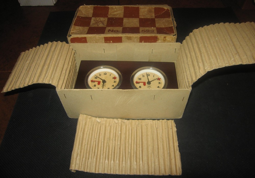 Vintage Alpha German Chess Clock Timer Model # 522