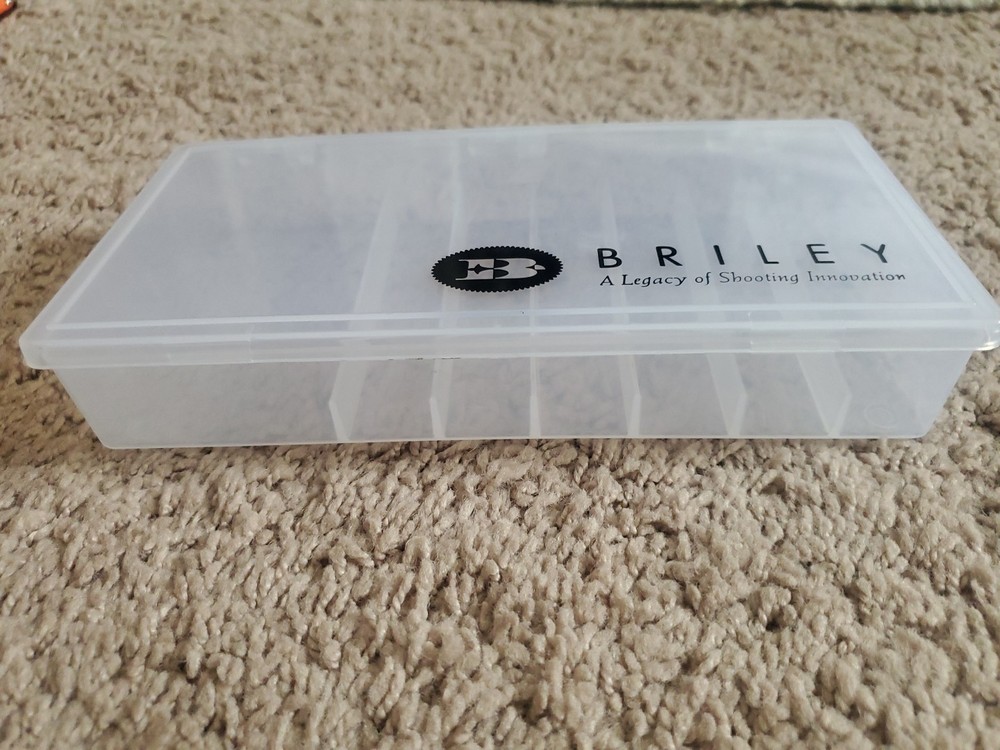 Briley 6 Choke to Clear Plastic Case. New Open Box.