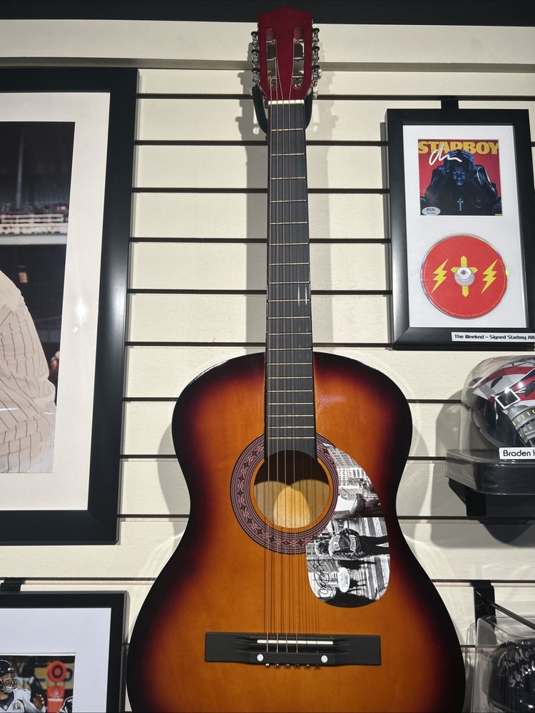 Bon Jovi Signed Guitar JSA COA