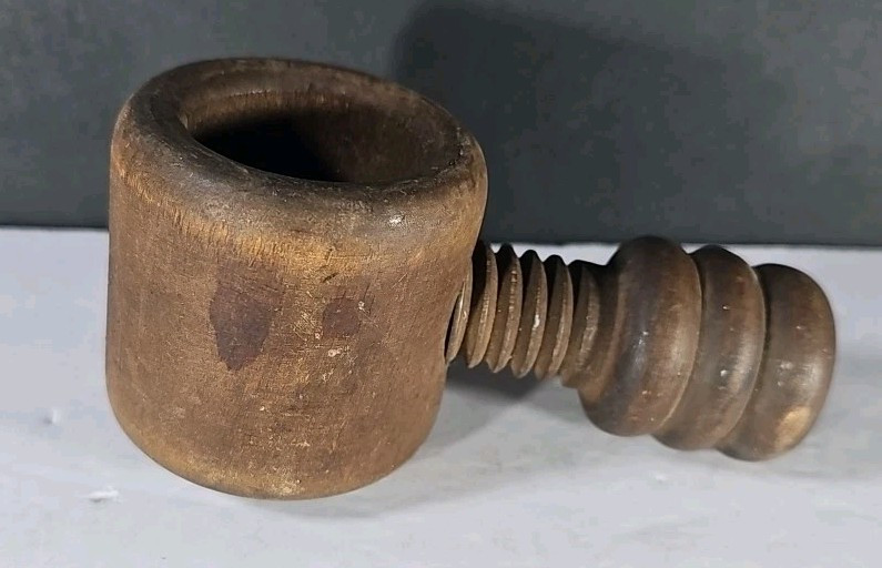 Vintage Wood Nutcracker