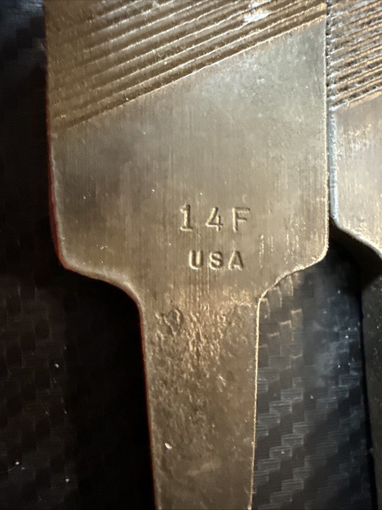 4 Different Vintage Name Brand Double Sided Files