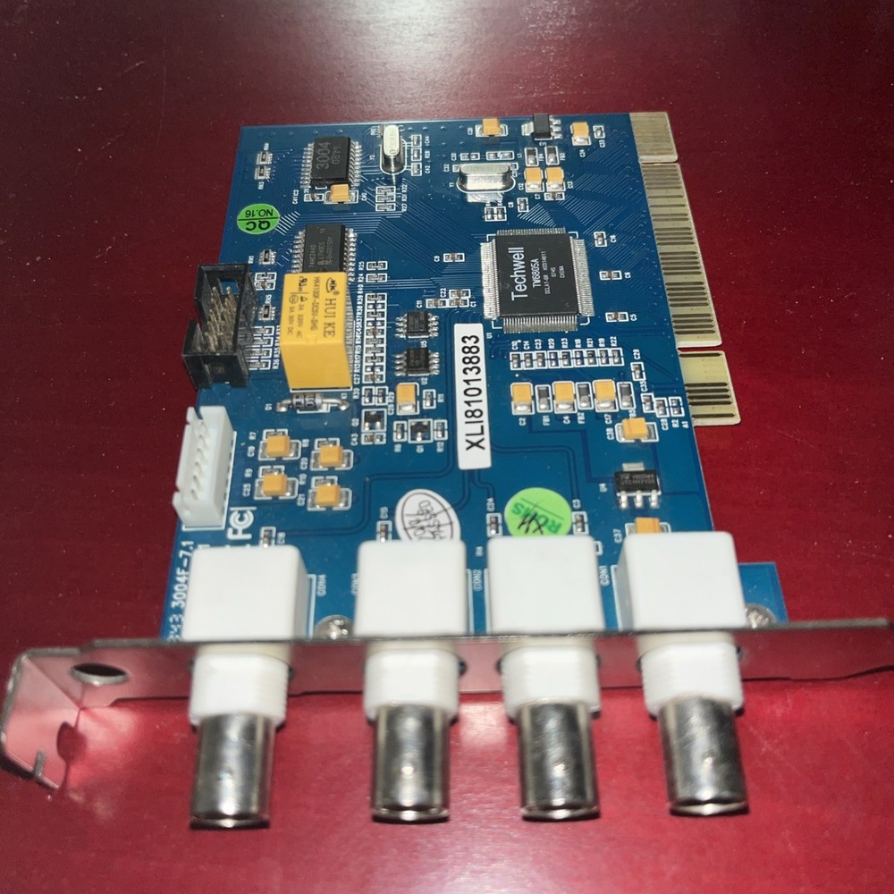 Techwell PCbased 4- Channel Digital Video Recording  VDR  QSPDVR04 Model