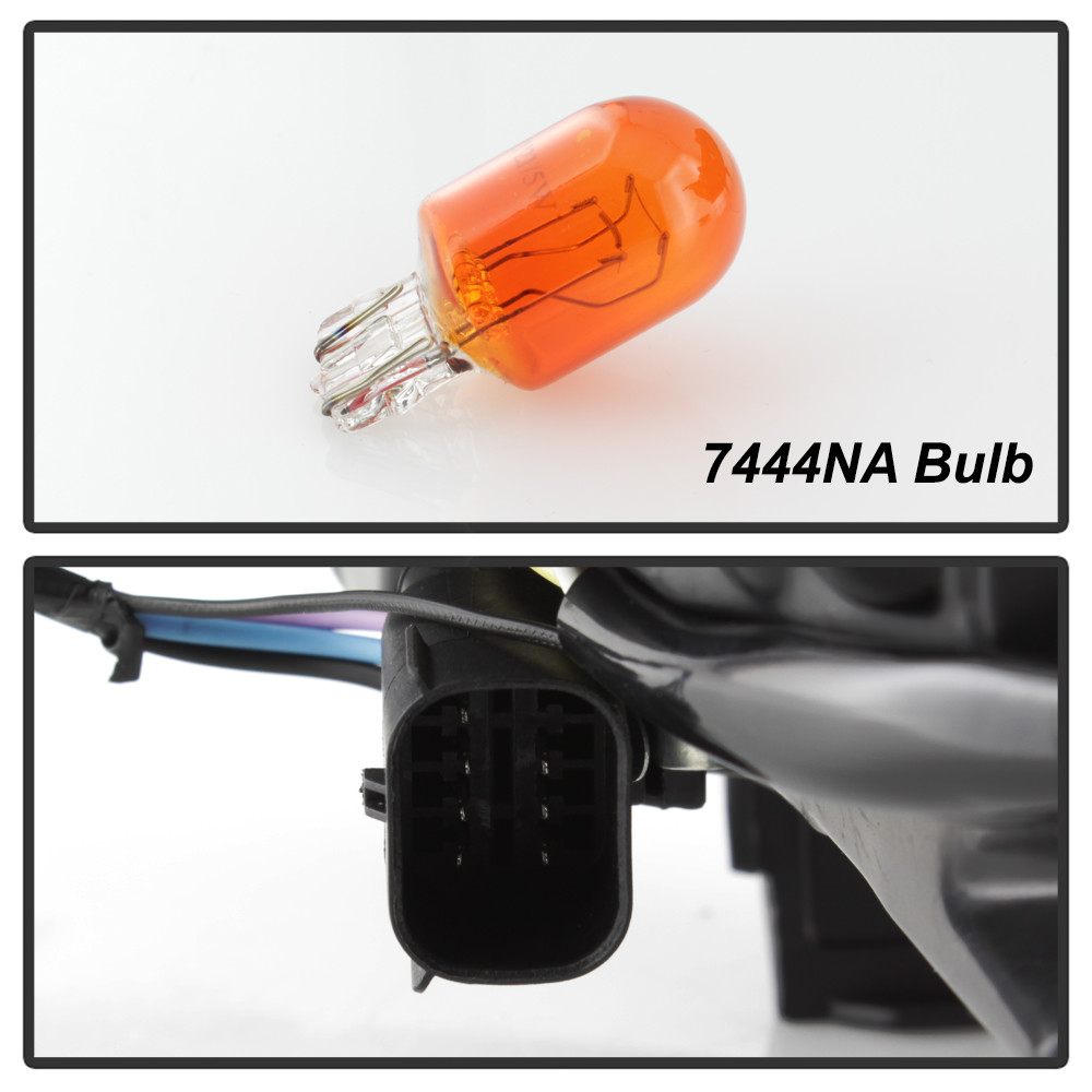 PAIR [Halogen Model] 2016 2017 2018 Chevy Malibu Projector Headlights Left+Right