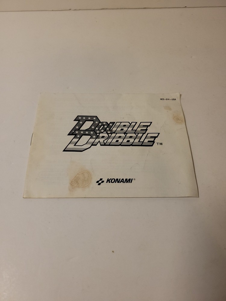 nea double dribble instruction booklet