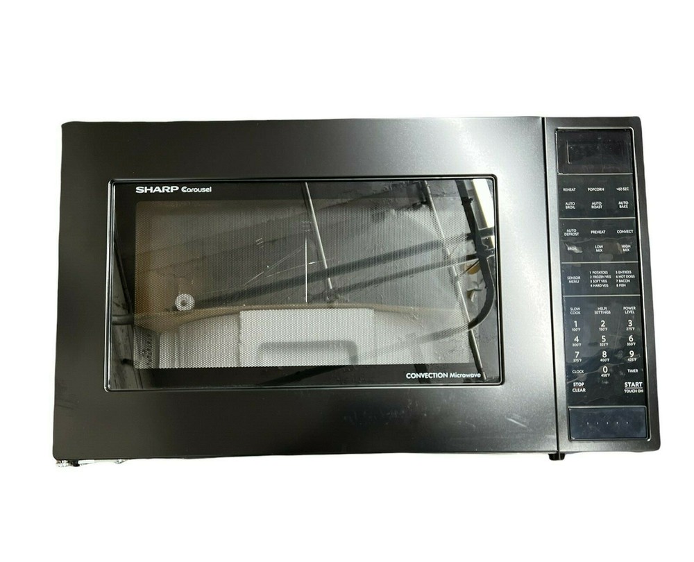 Sharp SMC1585BB 1.5 Cu. Ft. Countertop Microwave - Black