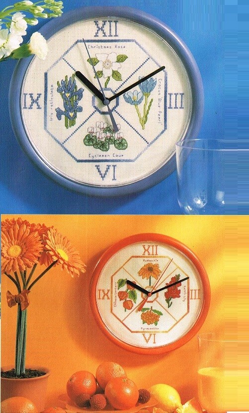 TIME FOR FLOWERS   CROSS STITCH PATTERN ONLY   EQ - RR