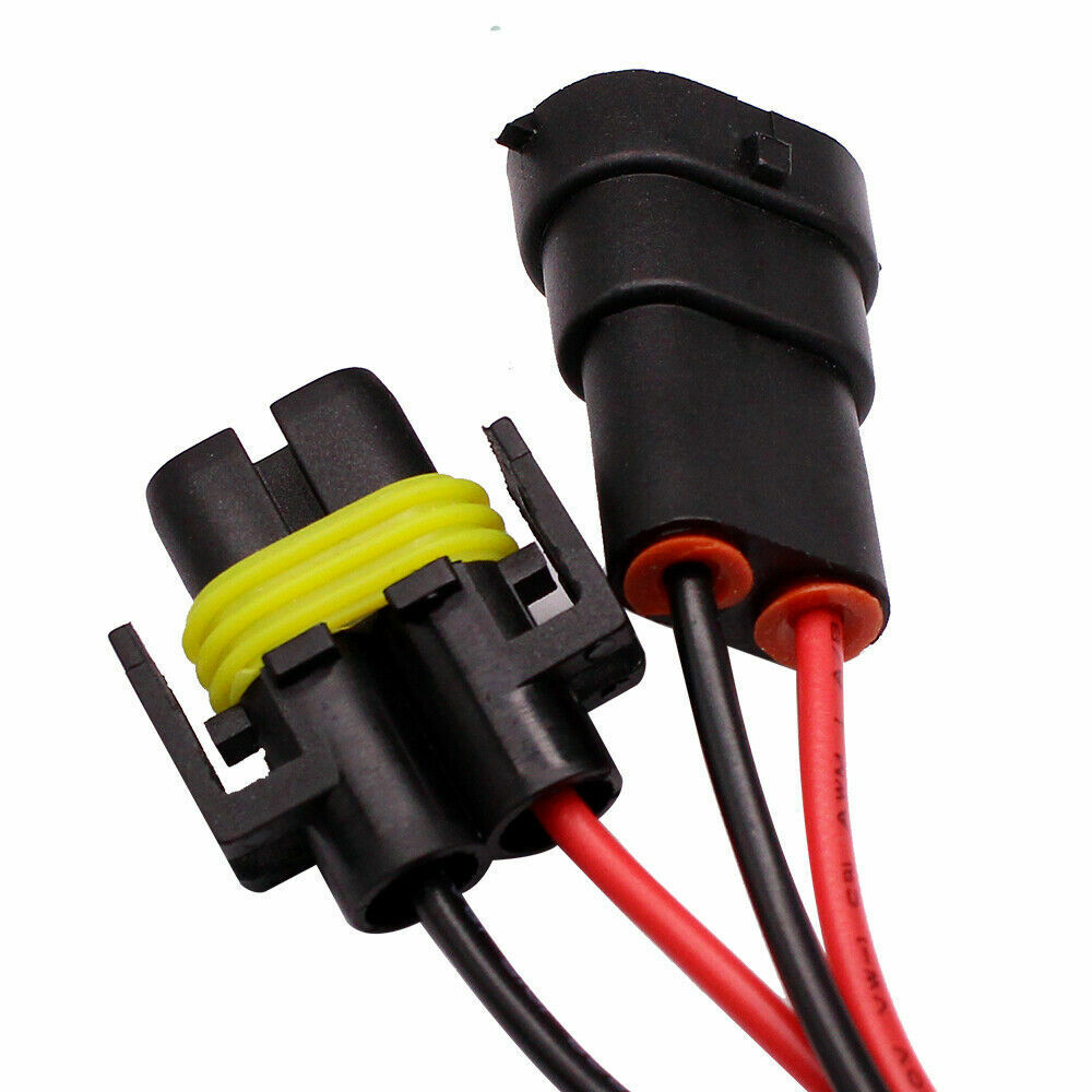 H11 H8 Fog Light Headlight DRL Error Free Resistor Decoder Wiring Harness Cable