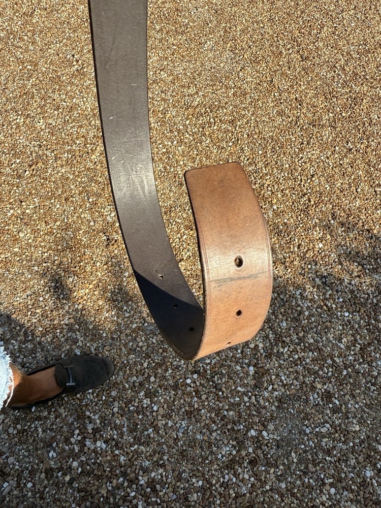 WW2 German belt buckle leather