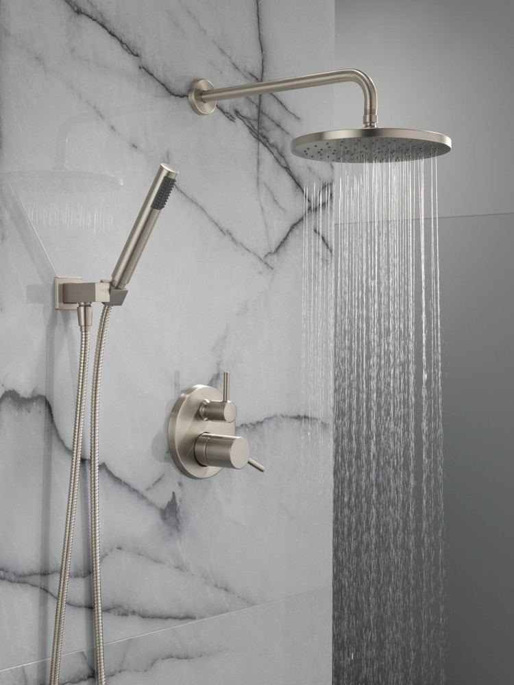 Delta 342702 Modern Round Non Shared Function Shower System - Bronze