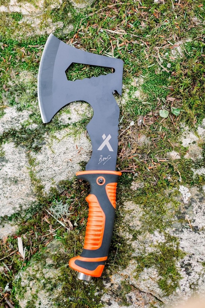 Ultimate Hatchet Axe Camping Survival & Backpacking Includes Sheath Bottle