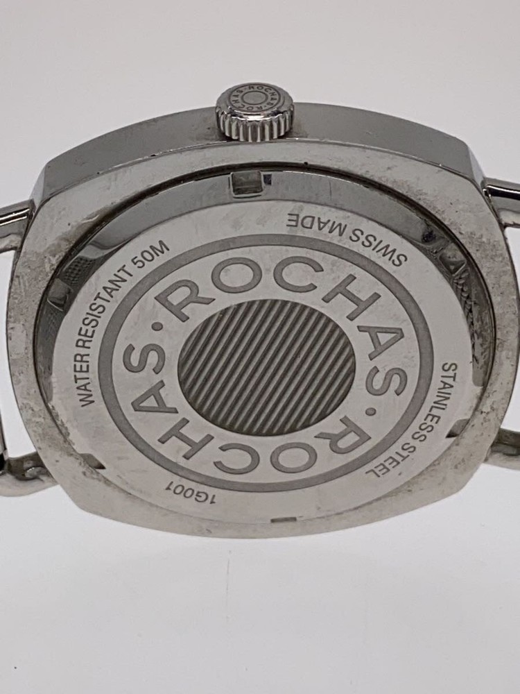 ROCHAS Quartz Watch Analog BLU SLV