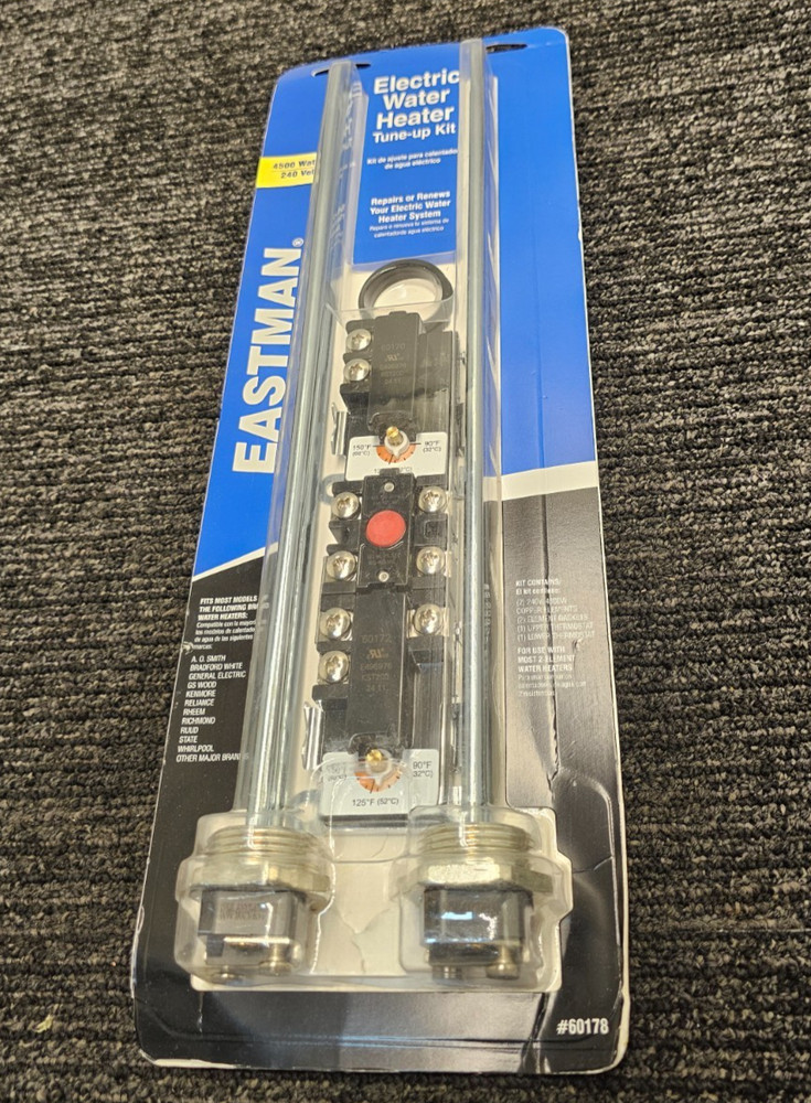 Eastman 60178 Electric Water Heater Tune-up Steel 4500 Watt 240v Element