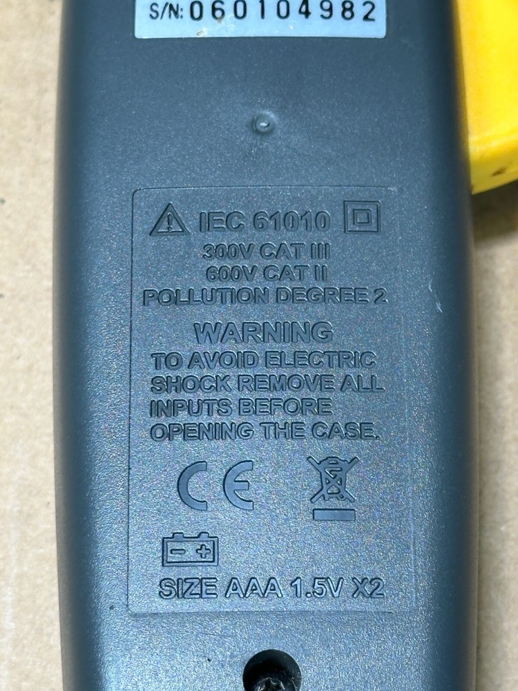 Omegaette HHM221 Clamp Meter Works Ships Fast!!!