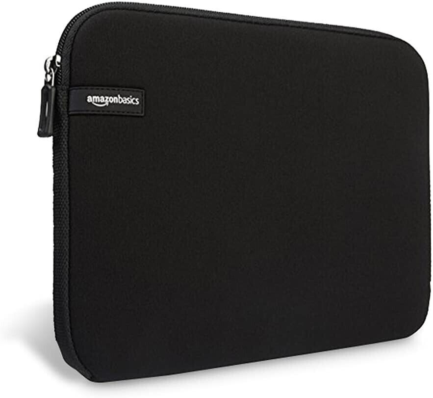 BUNDLE (5) 13.3-Inch Laptop Sleeve, Protective Case -Black (New) Amazon Basic