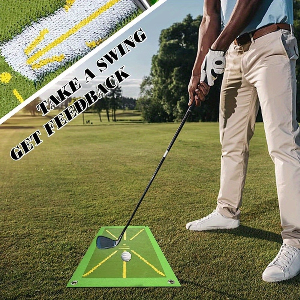 Golf Batting Mat Instant Feedback Swing Path Practice Mat ADAPTS Practice Mat