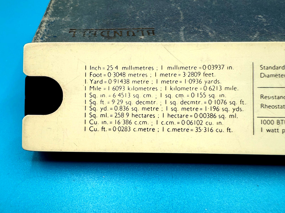 Blundell BAKELITE Model E.3. Slide Rule + Original Box
