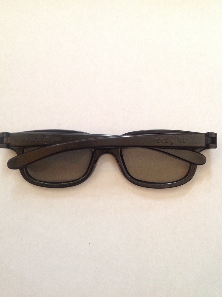 Real 3D Black Glasses