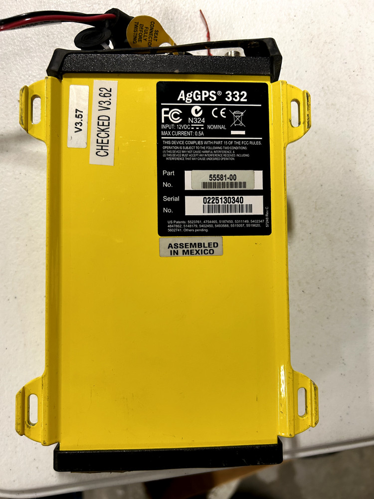 Trimble AgGPS 332 GPS / GNSS Receiver PN 55581-00