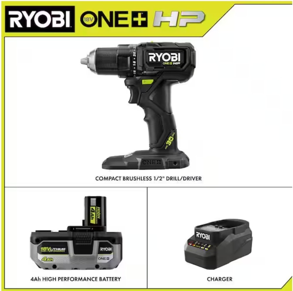 Ryobi 30th Anniversary Limited Edition Drill