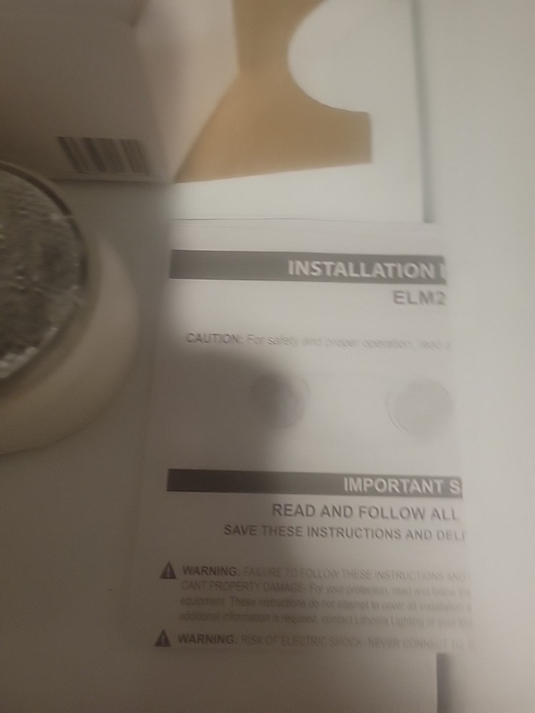 Adjustable Led Emergency Lighting Unit New Open Box