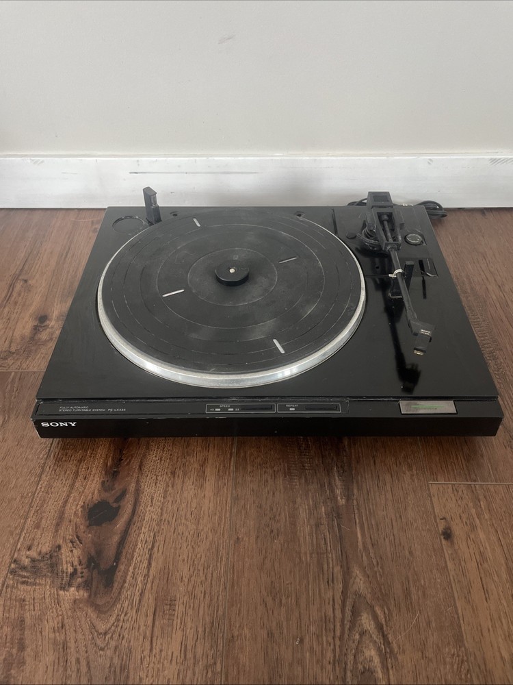 Sony Fully Automatic Stereo Turntable System PS-LX435 UNTESTED