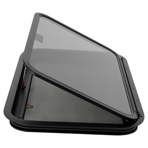 RV Window Exit Window Push Out Glass Camper Venting Window Rectangular 30-40°