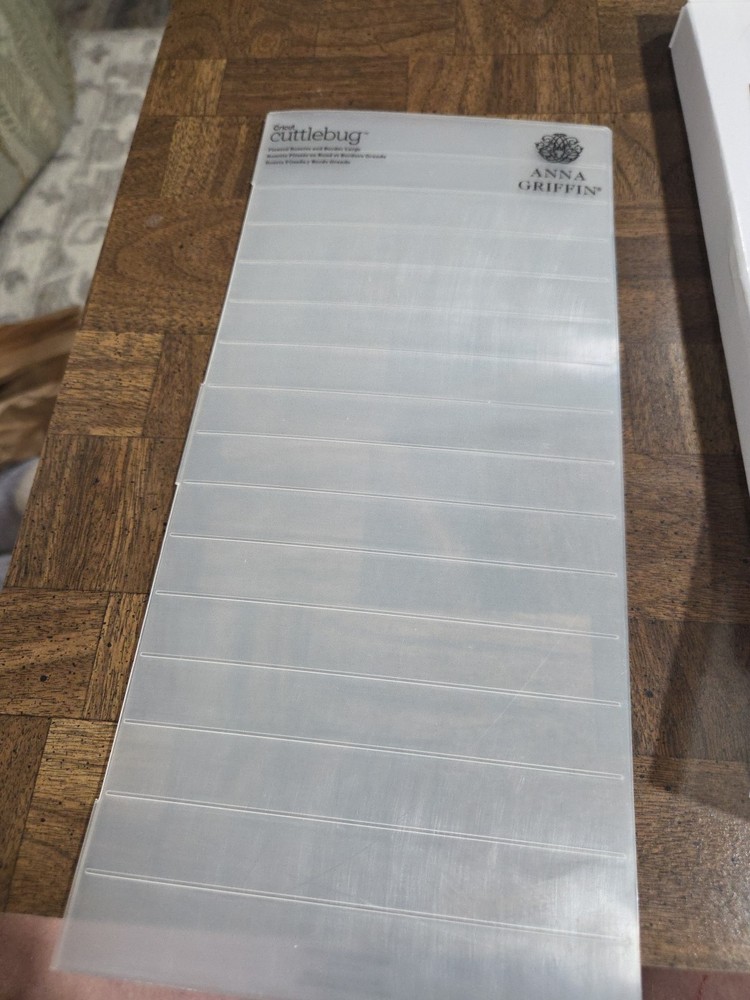 Cuttlebug ANNA GRIFFIN Fancy Folded Rosettes & Borders Embossing