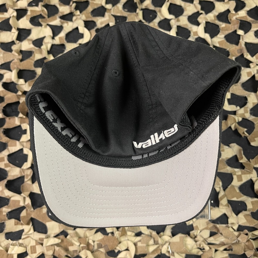 NEW Valken V Logo FlexFit Hat - White - Small/Medium