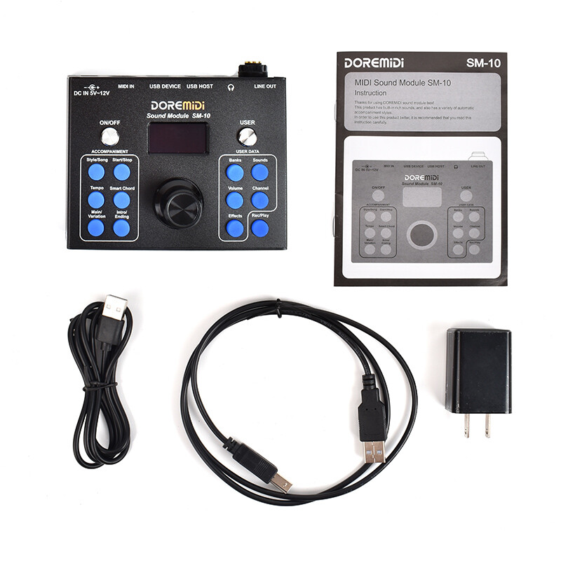 DOREMiDi MIDI Sound Module & Auto Accompaniment Box