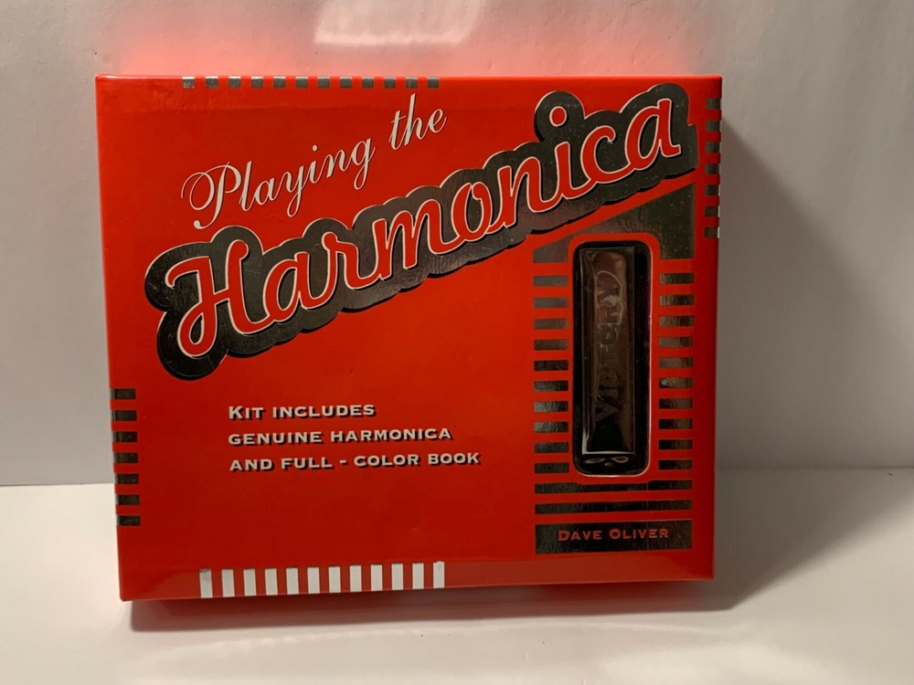 Playing the Harmonica Kit Includes Genuine Harmonica & Full Color Bk Dave Oliver