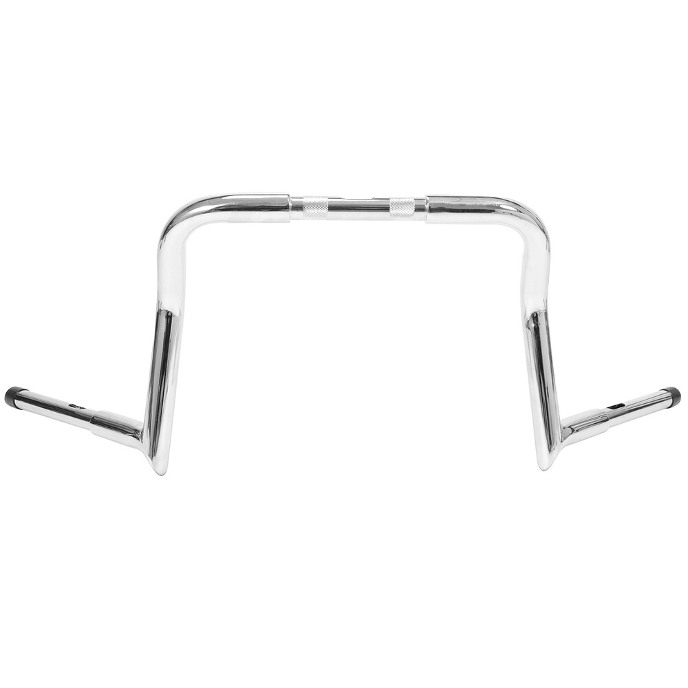 Chrome 12" High Rise Handlebar Meathook Style For Harley Davidson