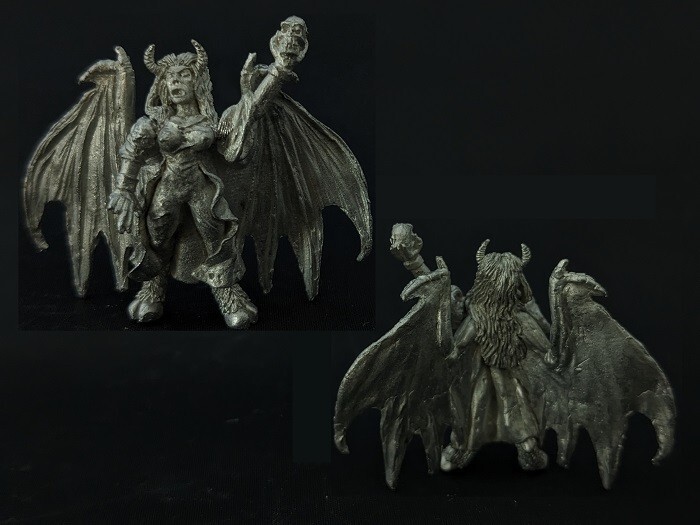 Goodman Games Dungeon Crawl Classics Chalychia the Devil Lich Standing Miniature