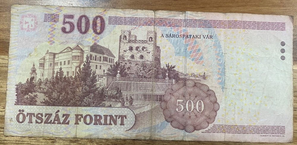 Banknote Hungary 500 Forint 2010 P196c