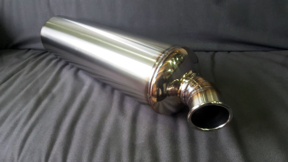 Silencer Box WESTFIELD Style Exhaust Kit Car Side Exit 2.5" BORE 2.5" Tailpipe