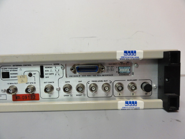 Philips PM6654C Programmable High Resolution Timer/Counter - Parts or Repair