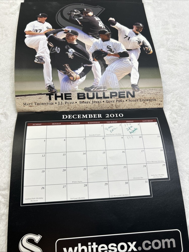 CHICAGO WHITE SOX Early 2010s CALENDARS 2010/2012/2013