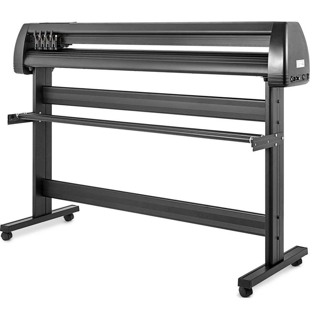 1350mm 53in Vinyl Cutter with LCD & PC Control, Includes Stand & Software