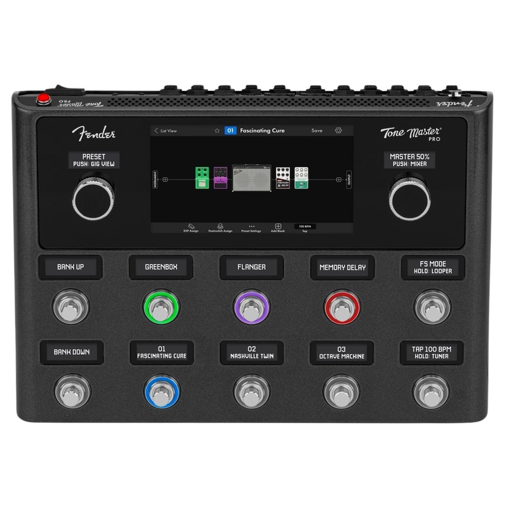 Fender Tone Master Pro Multi-Effects Guitar Workstation Pedal