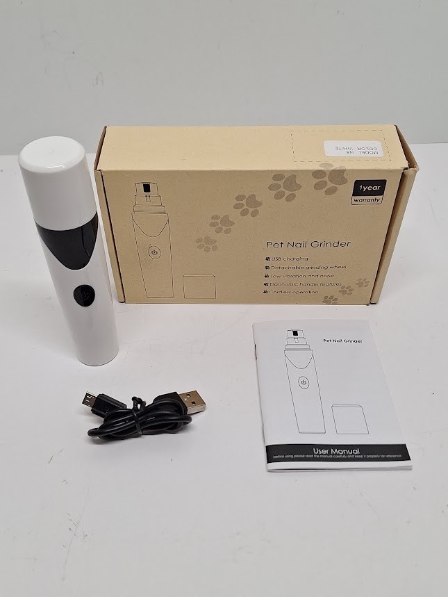 Pet Nail Grinder Buffer USB Rechargeable