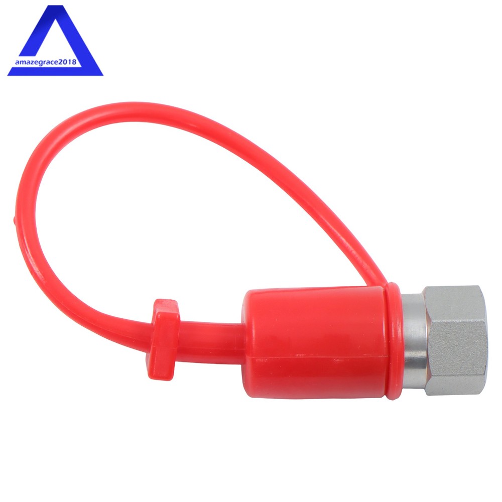 1/4” Ag ISO 5675 Hydraulic Quick Connect Couplers, 1/4” NPT Thread, 2 Sets
