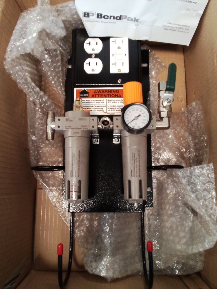 BendPak Air Regulator WSA-100 Utility Station
