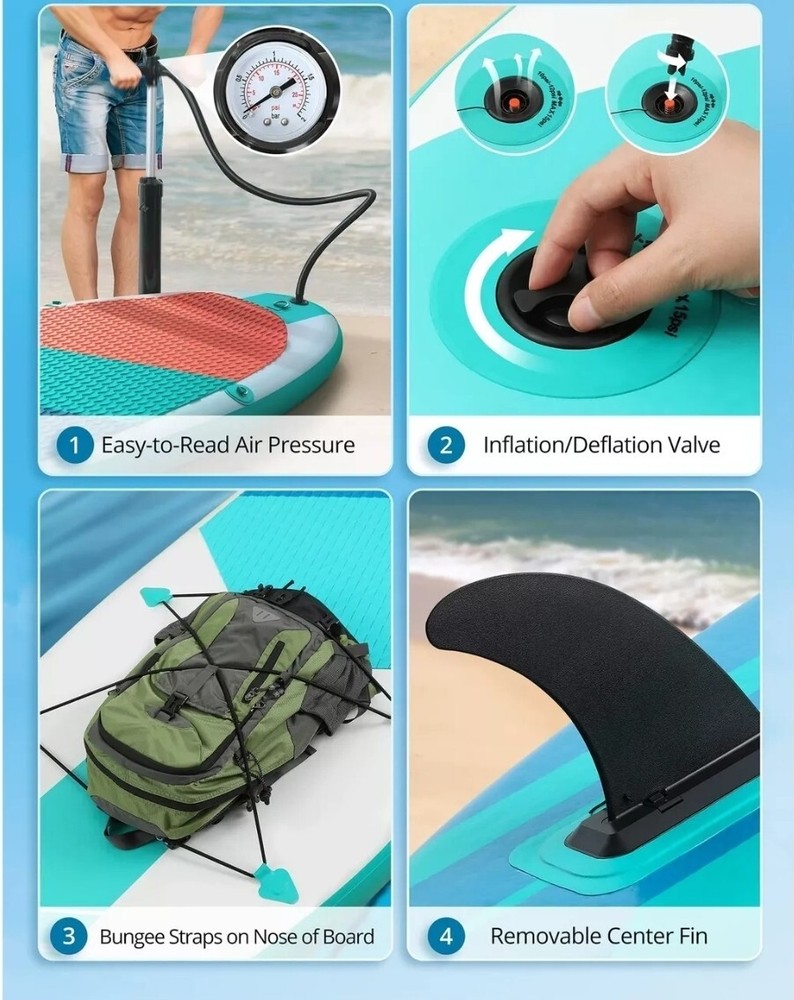 Inflatable Paddleboard Evajoy
