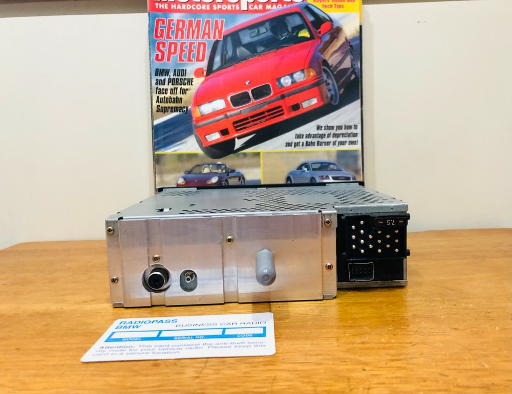 BMW C33 RADIO STEREO CASSETTE E36 318 323 328 E30 E31 E32 E34 540 840 M3 Z3 CODE