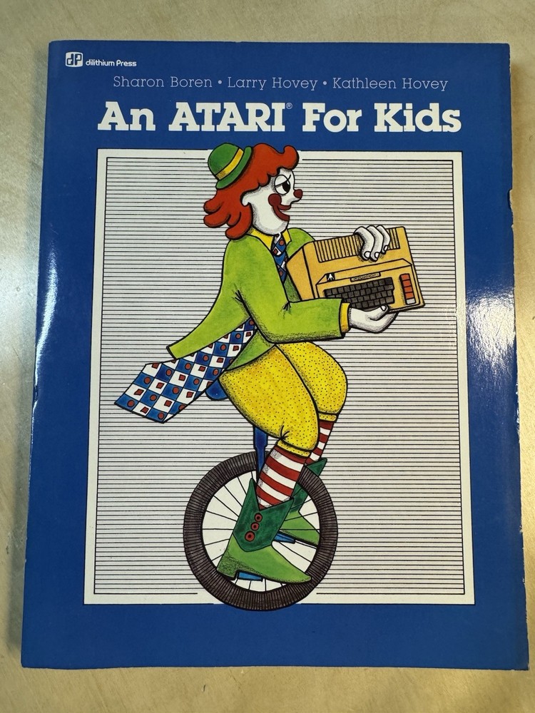 Atari 1984 “An Atari For Kids” Book - Teaching Kids Atari 8bit Computers