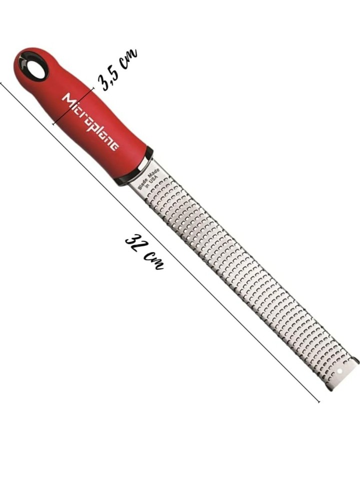 Microplane Premium Classic Zester Grater - Red