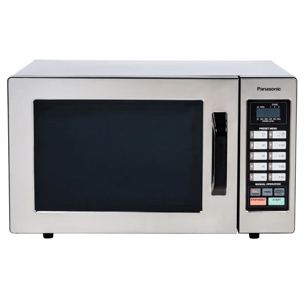 Panasonic Countertop Commercial Microwave Oven with 10 Programmable Memory
