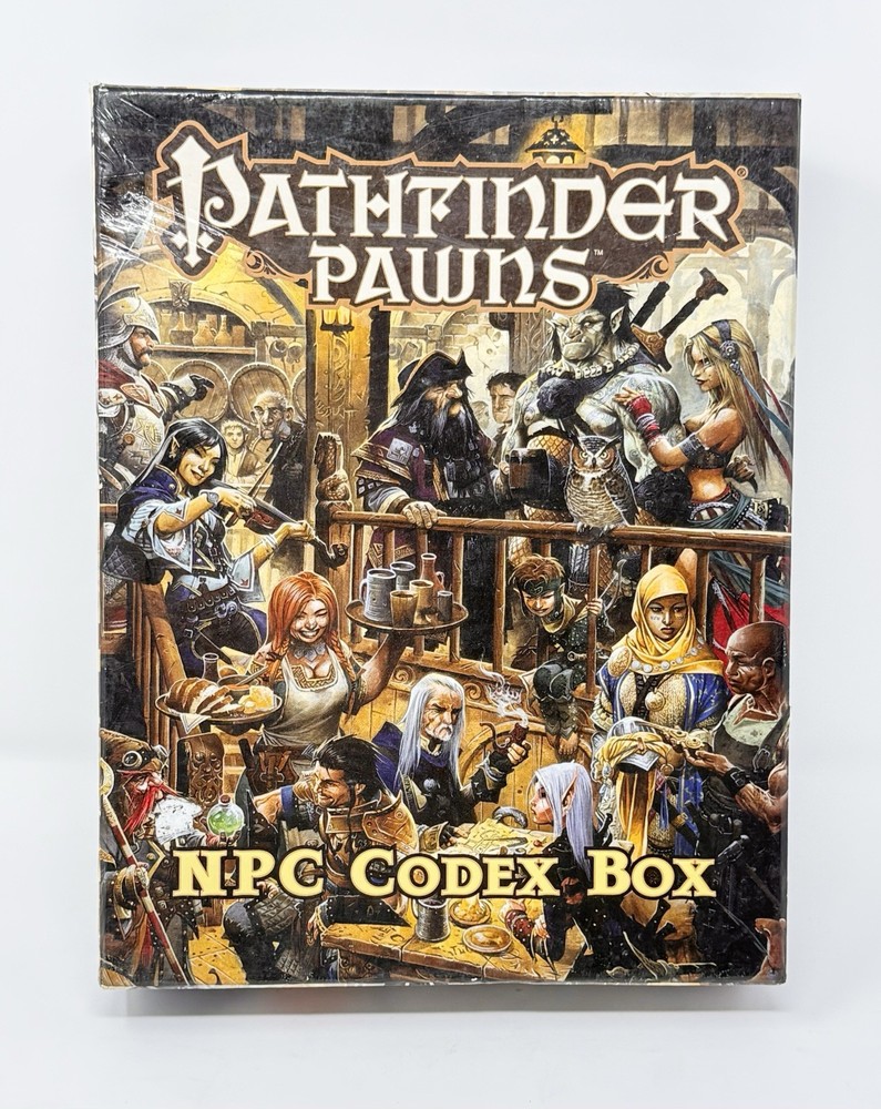 Paizo Pathfinder Pawns NPC Codex Box RPG Accessory (2013) PZO1005