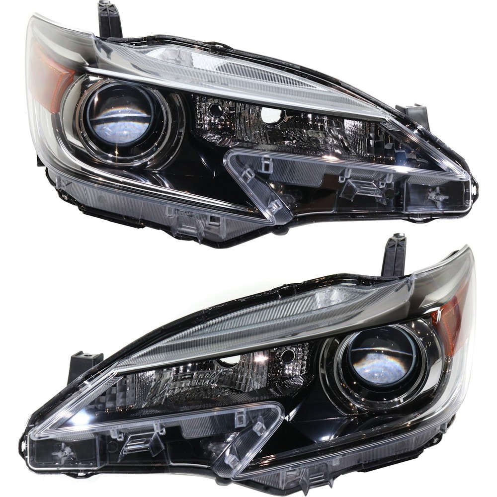 Headlight Set For 2014-2016 Scion tC Driver and Passenger Side CAPA