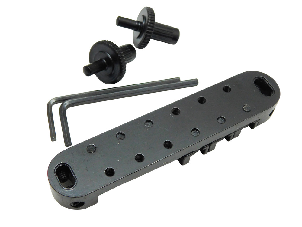 LOCKING ROLLER Bridge Gibson Les Paul Guitar-Black Small Post