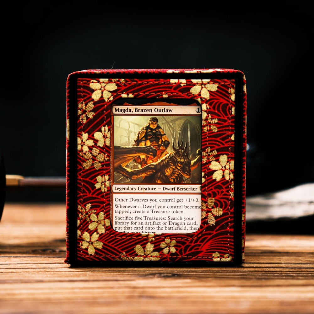 Shogun Deckimono deck box for EDH MTG Commander FaB Pokemon Magic the gathering